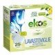 EKOS Detersivo in pastiglie per lavastoviglie  - Scatola da 25 tabs