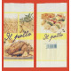 Sacchetti in carta antigrasso per pollo -  Scatola da 500 pezzi