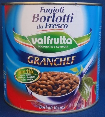 Fagioli Valfrutta Borlotti gr 500 X24 