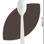 Dessert spoons cpla biodegradable and compostable pcs. 50 (Copia)