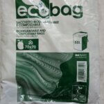 Biodegradable and compostable biobags cm 50x60 - roll of 20 pieces (Copia)