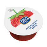 Menz and Gasser single-portion strawberry flavor jam - box of 100 pieces (Copia)