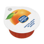 Menz and Gasser apricot flavor single-portion jam - box of 100 pieces (Copia)