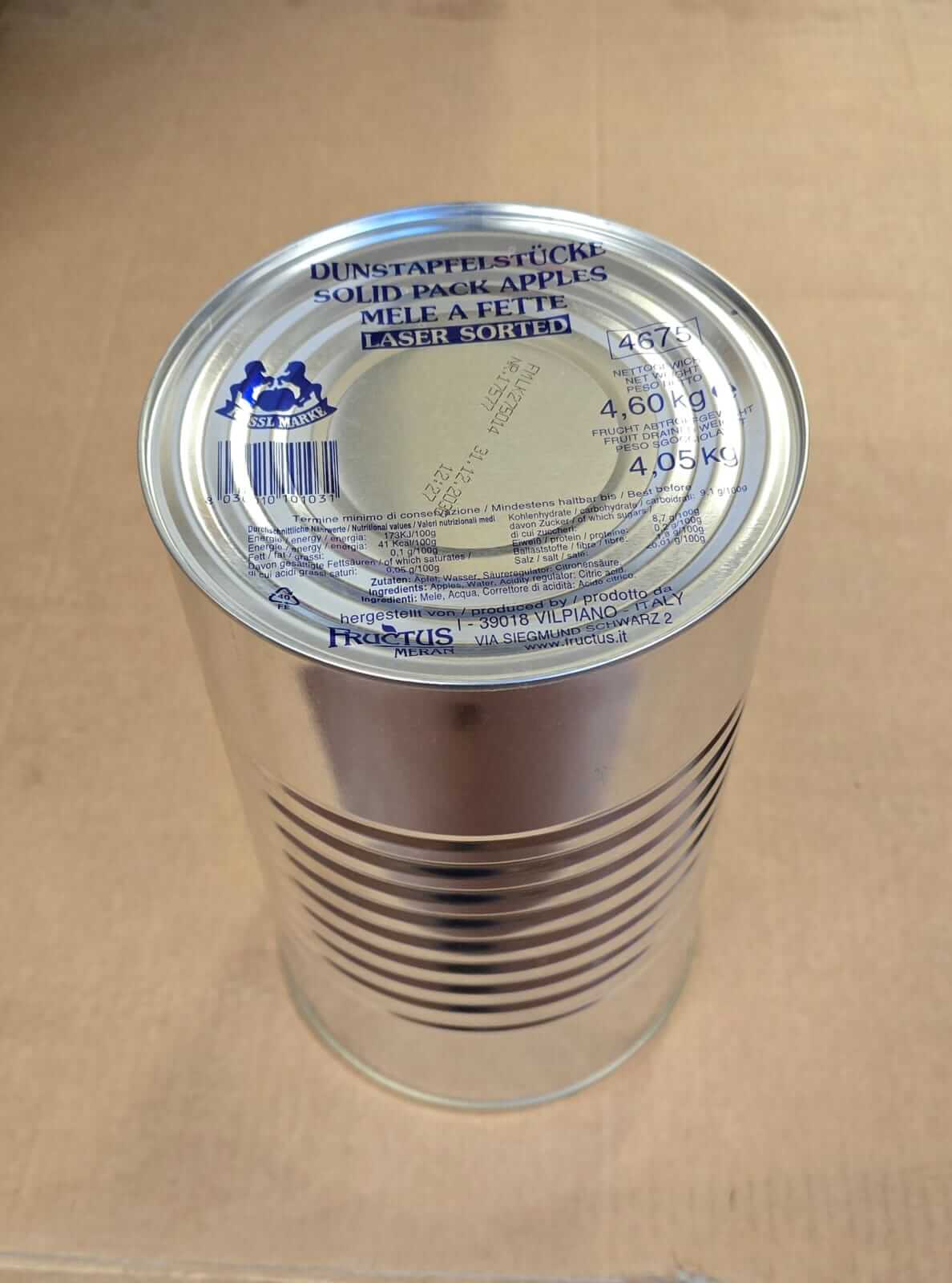 afd99267-b423-46d4-9583-27b3789bc840 Spicchi di mela a fette - Latta da 4,6 kg - immagine 1